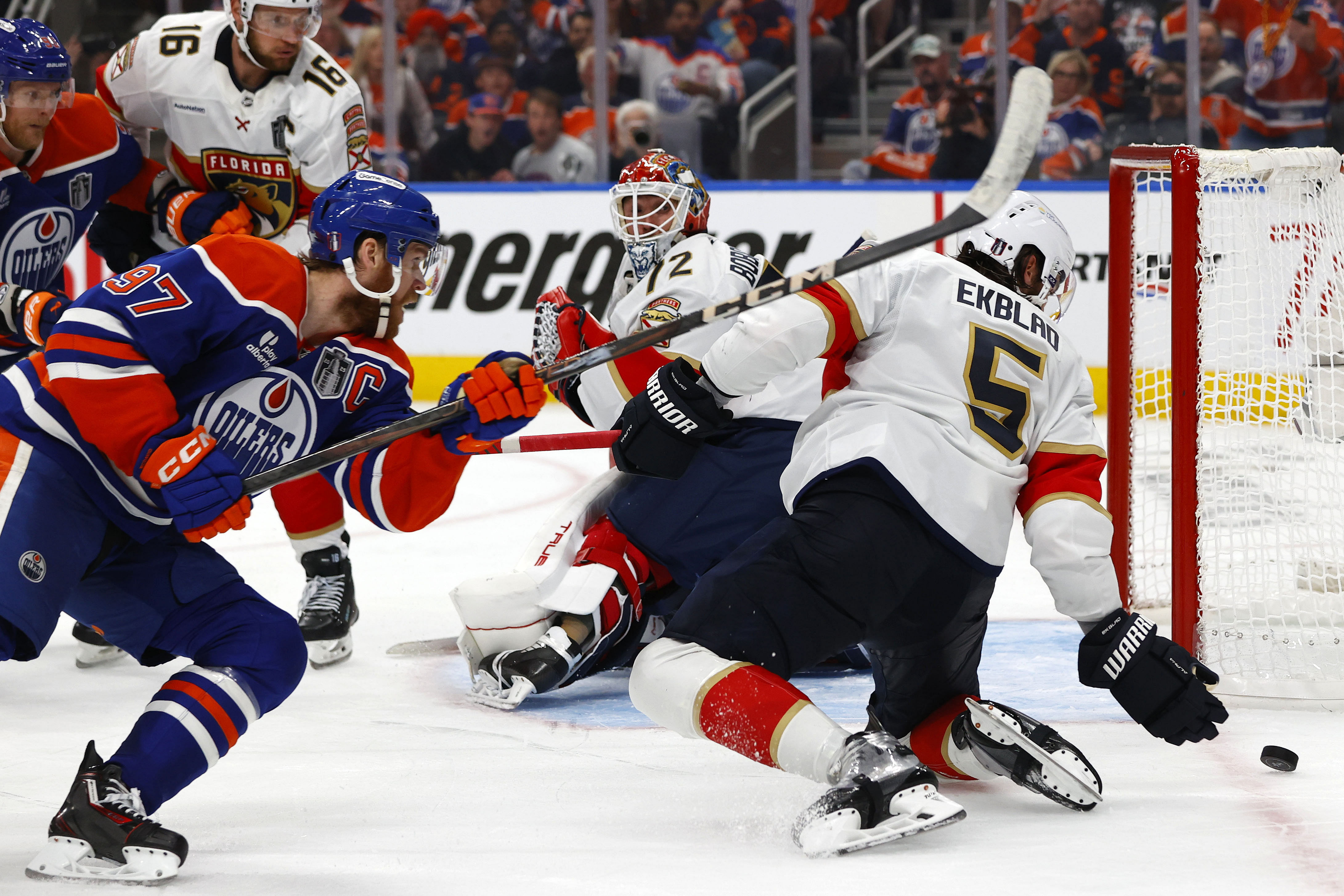 Connor McDavid turned on the jets in the third period to help force the game to overtime - Source: Imagn